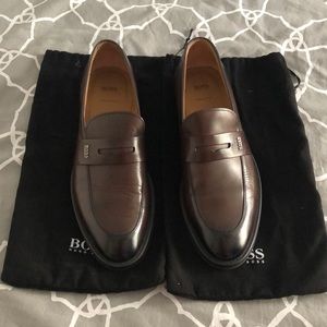 Hugo Boss Dark Brown Loafer